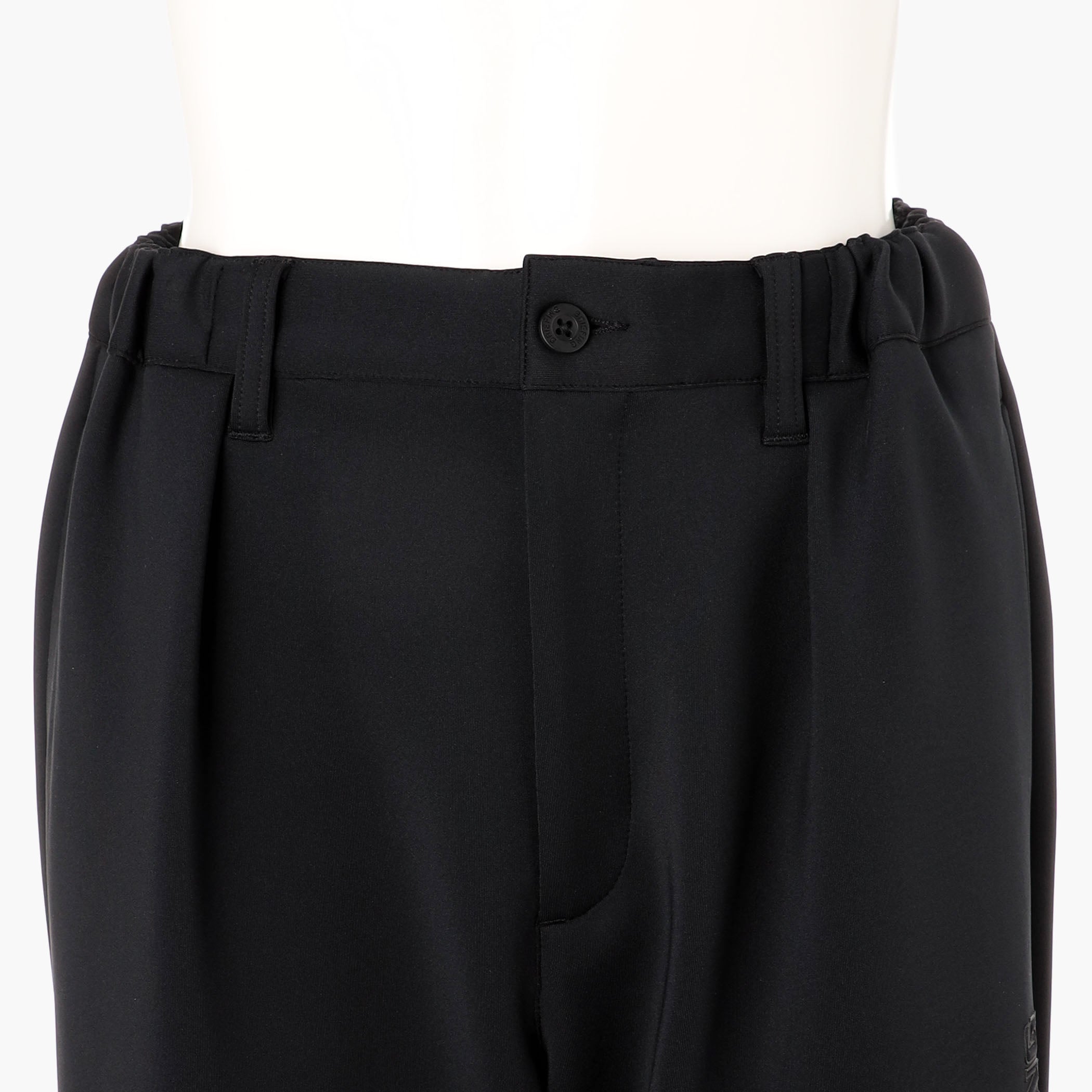WOMEN'S STITCHED 3D LOGO PLEATED WIDE PANTS | BRIEFING Official