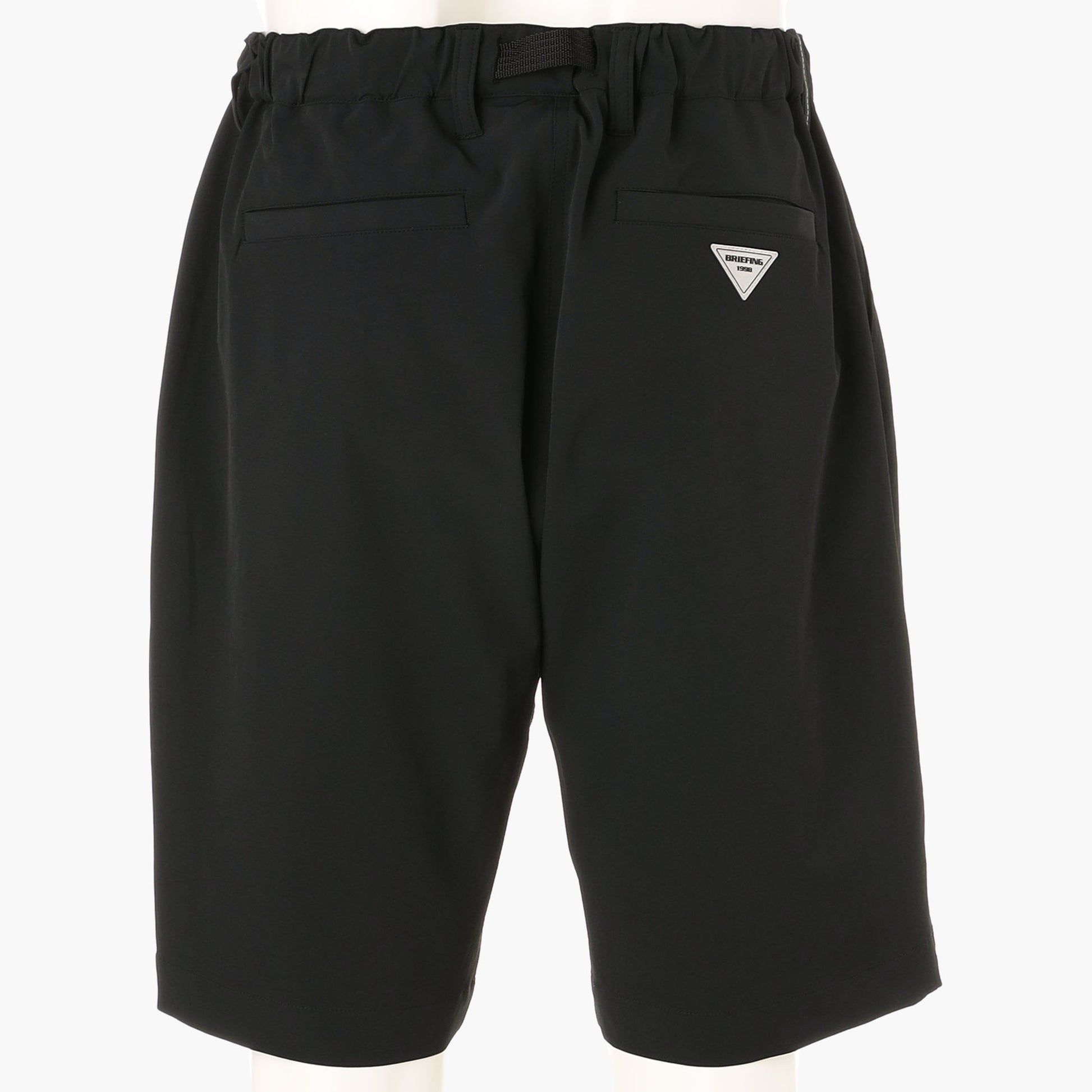 BRIEFING REF MEN’S STRETCH BELTED WIDE SHORT PANTS, Apparels, Golf