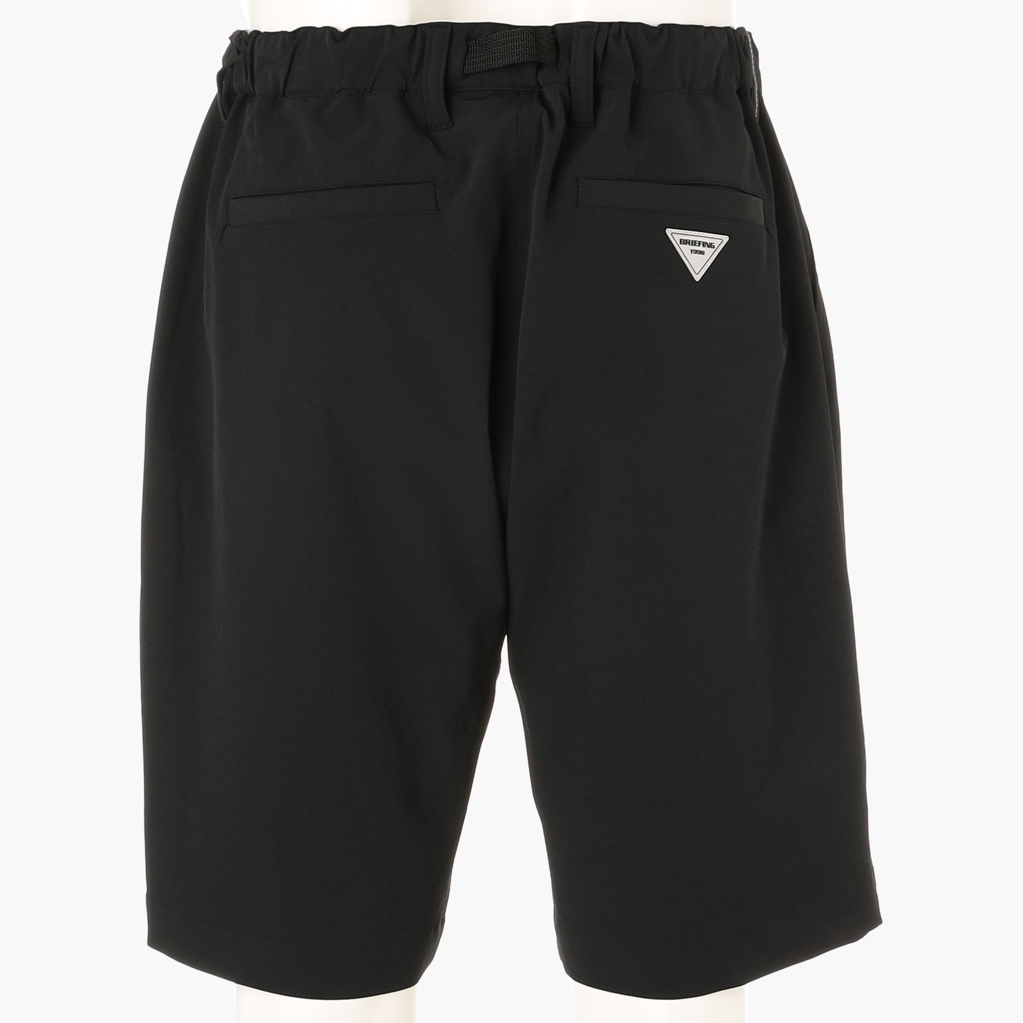 REF MEN’S STRETCH BELTED WIDE SHORT PANTS