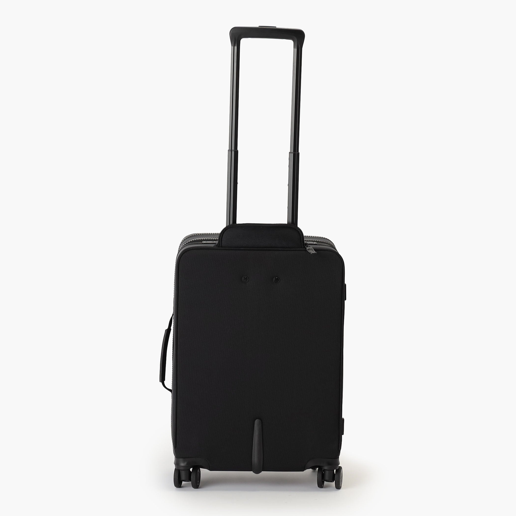 FUSION 4WHEEL CARRY Leather and Nylon Business Carry Case