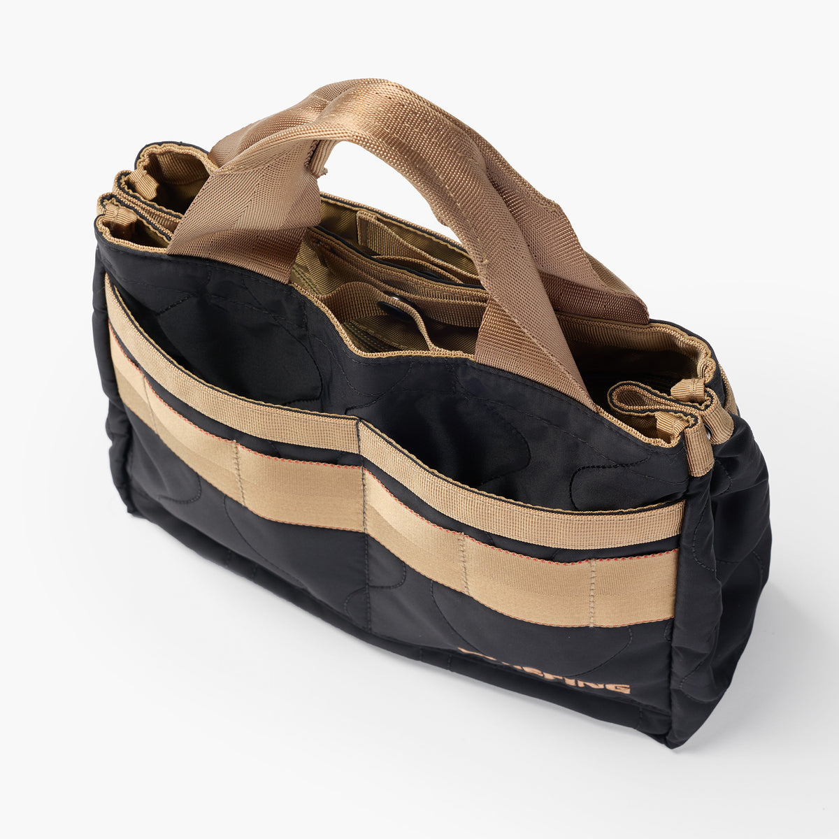 CLASSIC CART TOTE QUILTED MIL CY