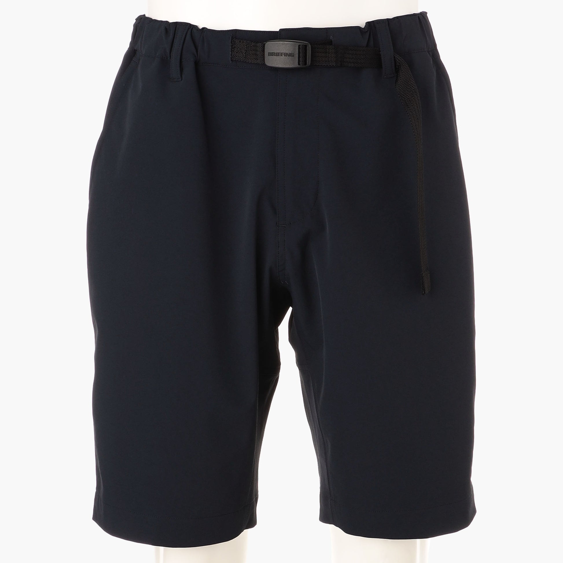 BRIEFING REF MEN’S STRETCH BELTED WIDE SHORT PANTS, Apparels, Golf