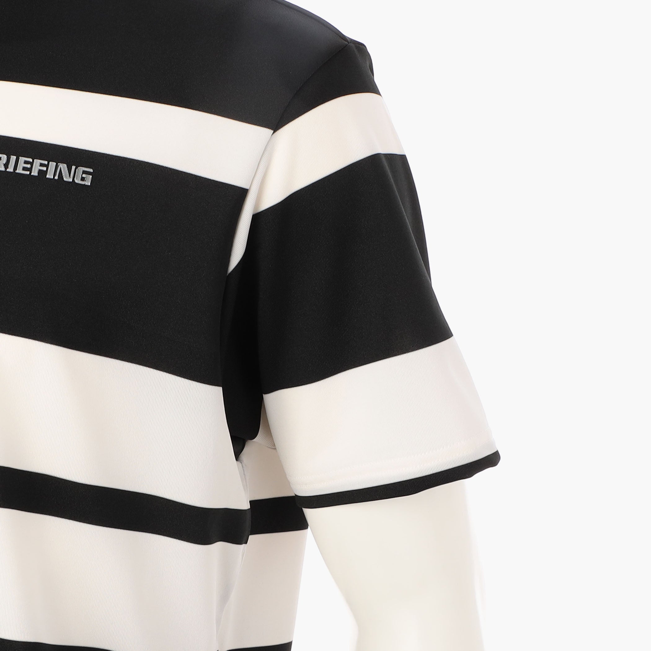 MEN’S PANEL STRIPE HIGHNECK