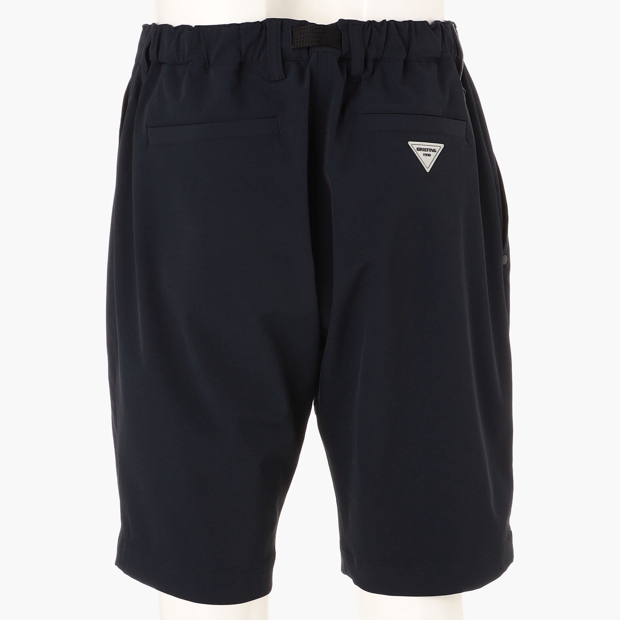 REF MEN’S STRETCH BELTED WIDE SHORT PANTS
