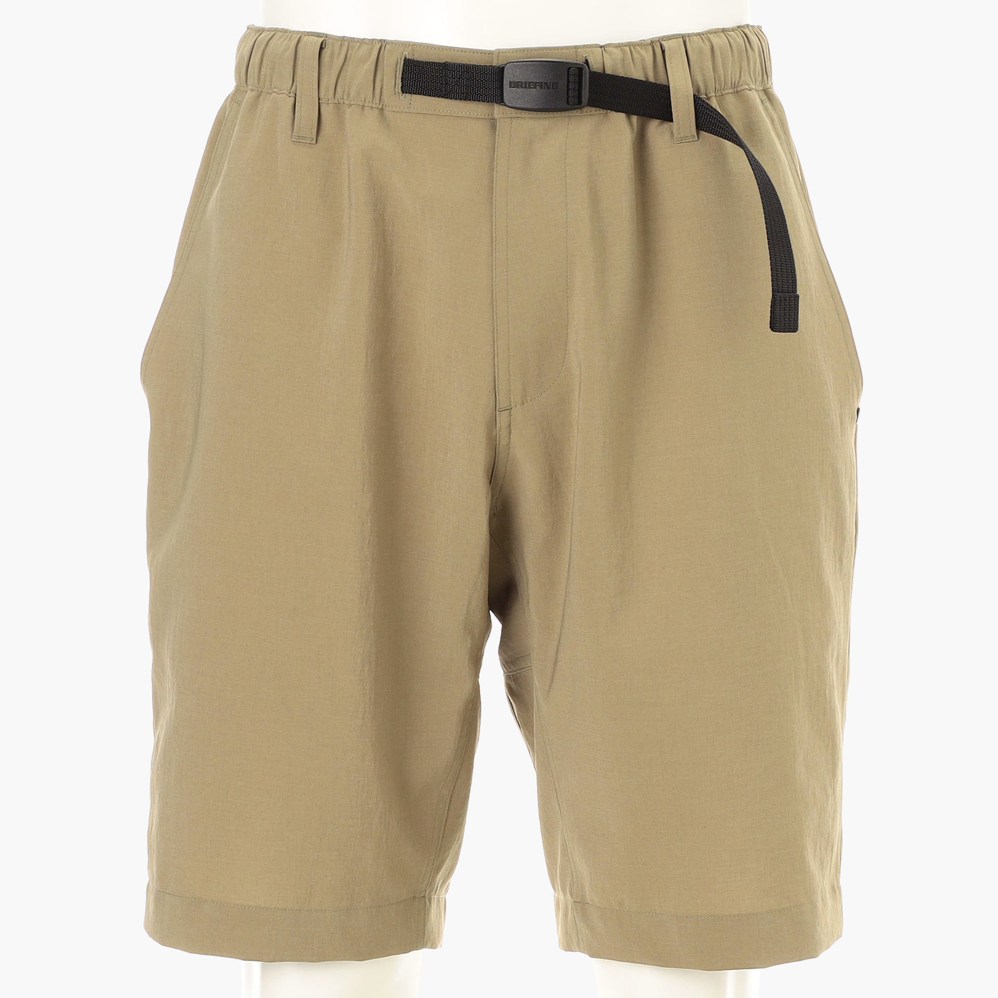 BRIEFING CCR MEN'S BELTED WIDE SHORT PANTS, Apparels, Golf