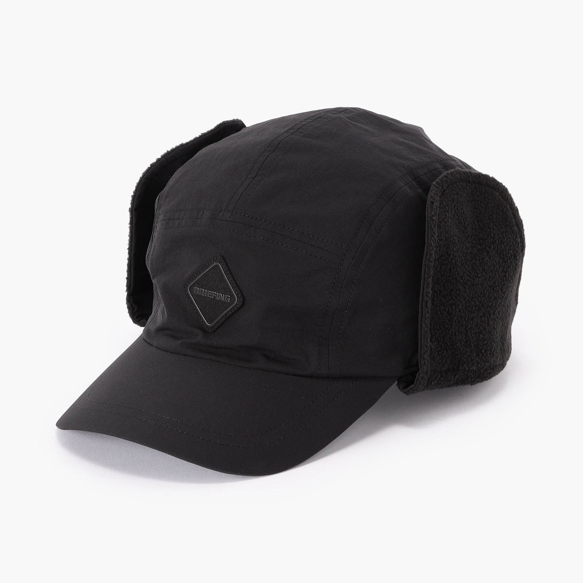 BRIEFING MEN’S NYLON BACK FLEECE FLAP CAP, Accessories, Golf