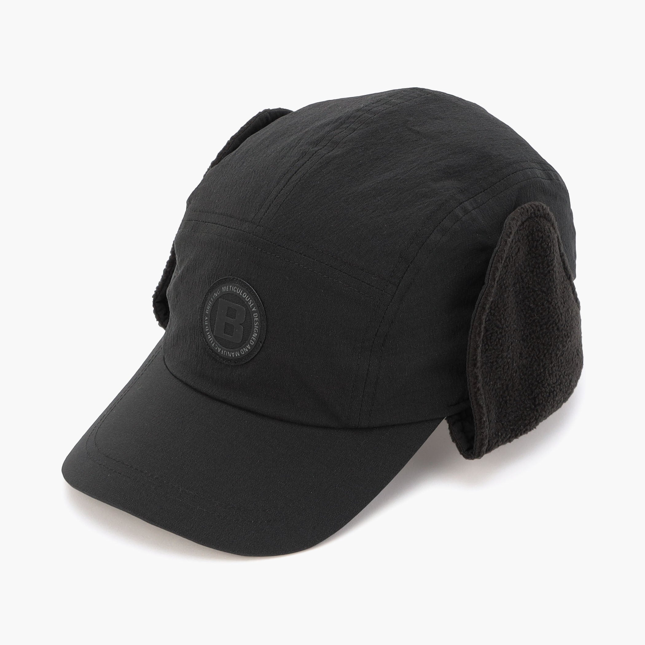 CE MS NYLON BACK FLEECE FLAP CAP