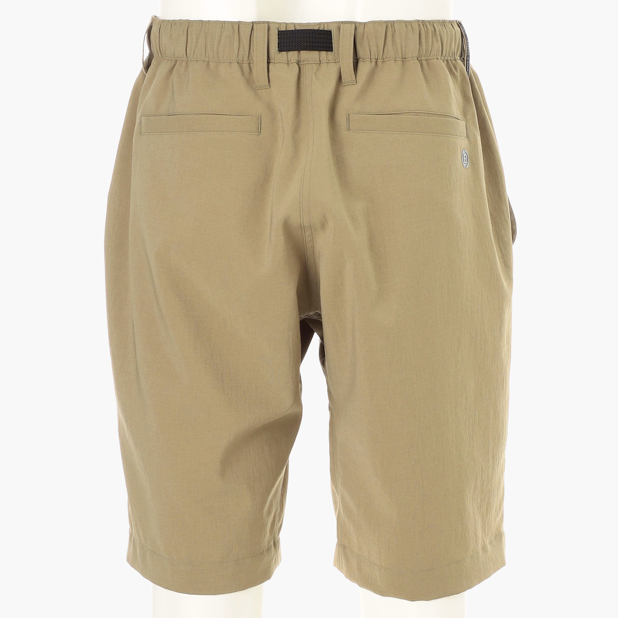 CCR MEN'S BELTED WIDE SHORT PANTS