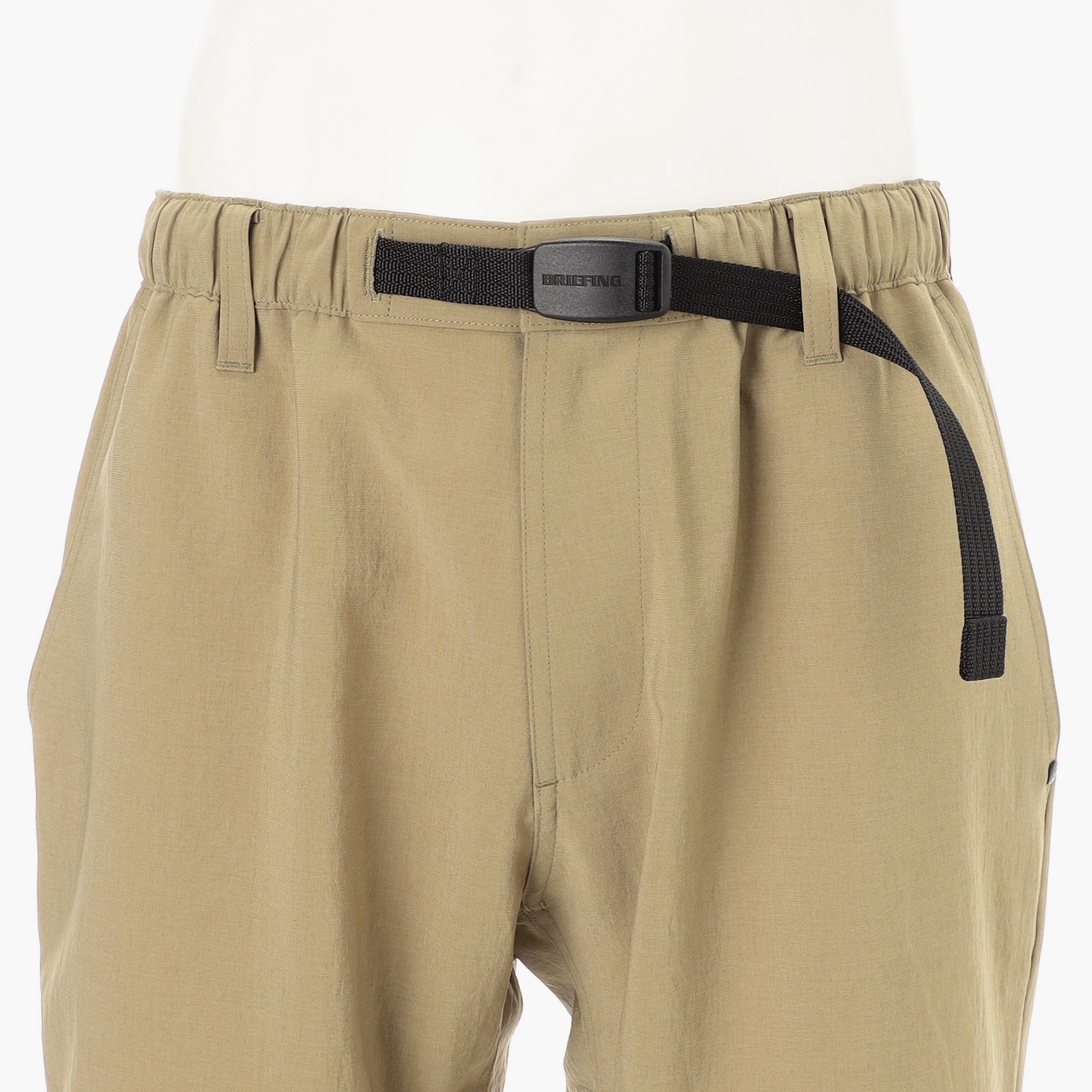 CCR MEN'S BELTED WIDE SHORT PANTS