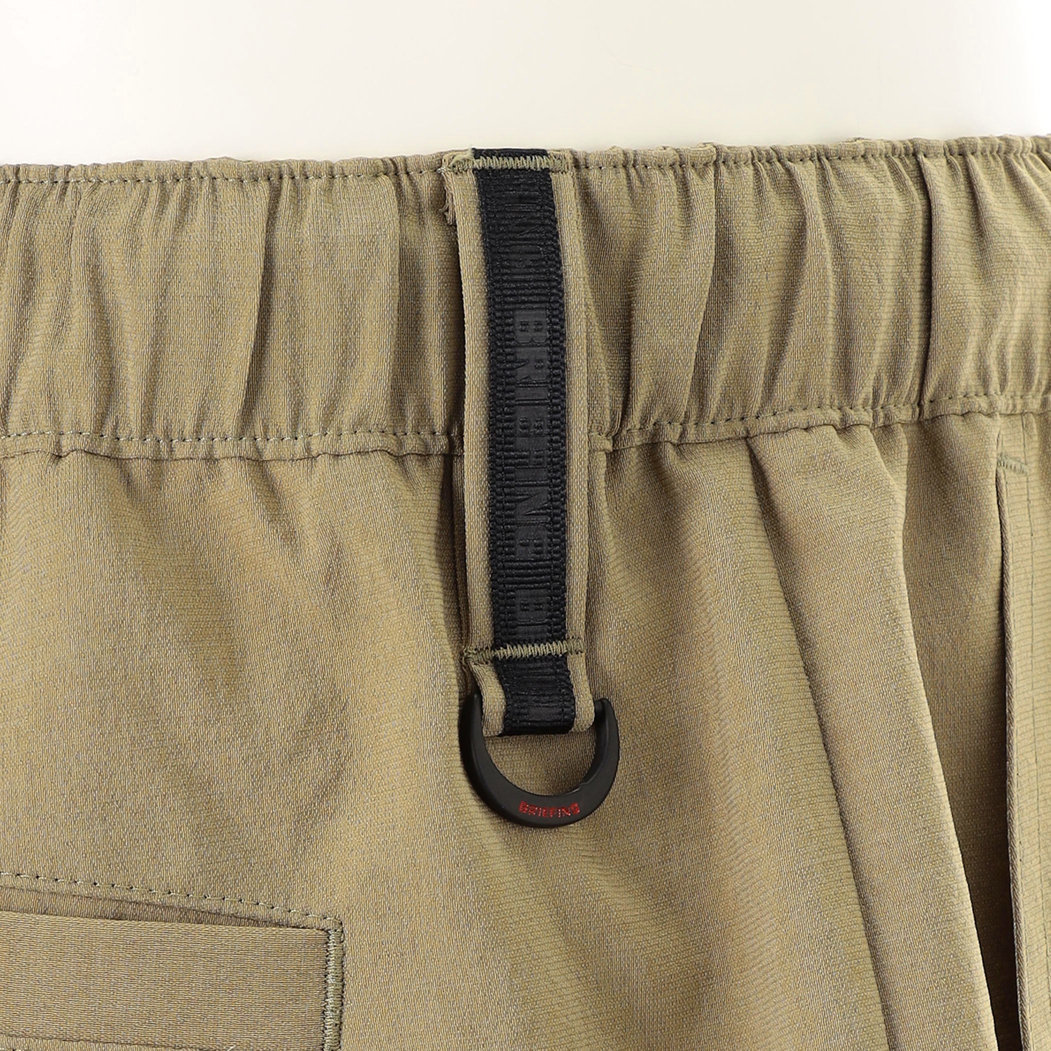 CCR MEN'S BELTED WIDE SHORT PANTS