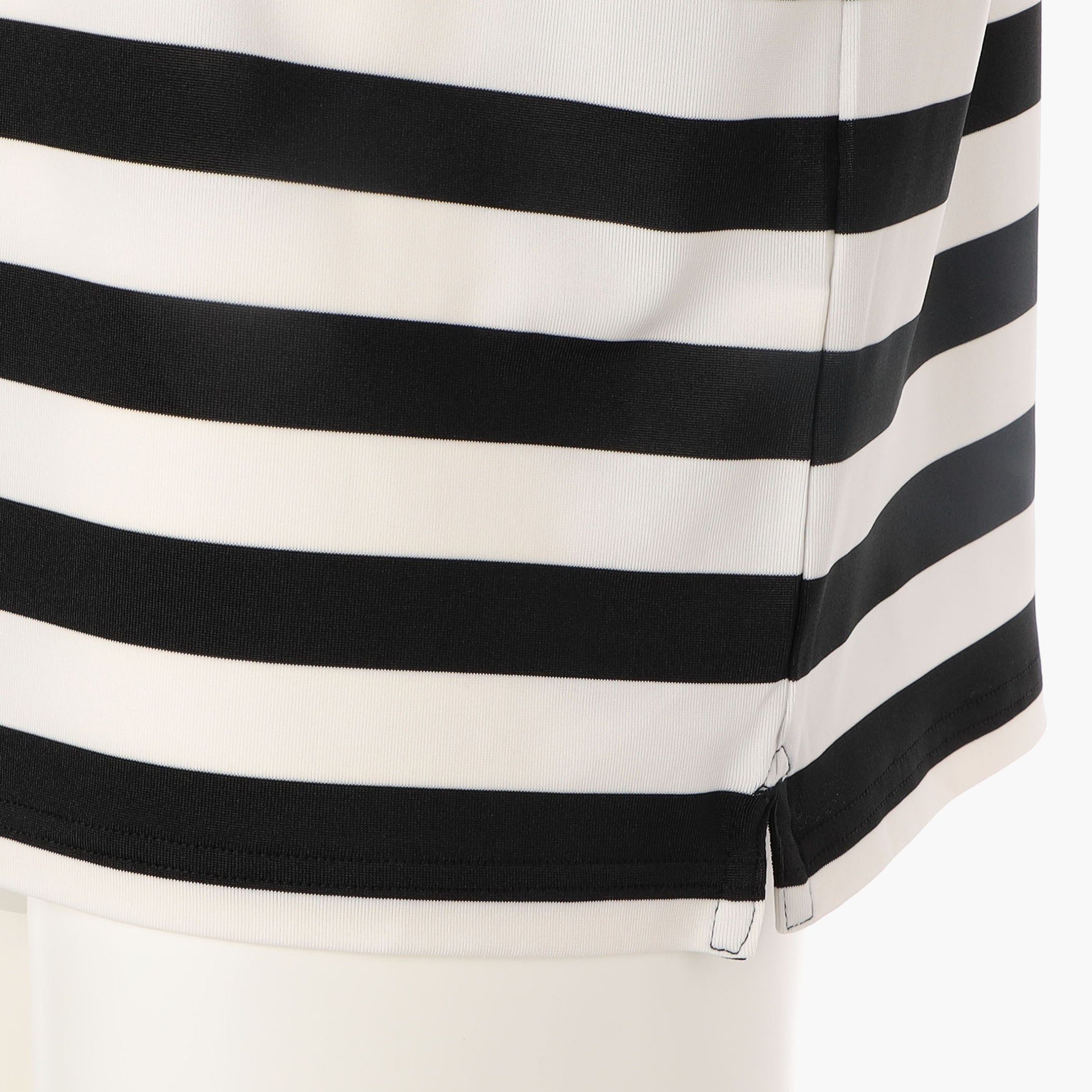 MEN'S MARINE STRIPE HIGHNECK Quick Dry Golf Top - BRIEFING