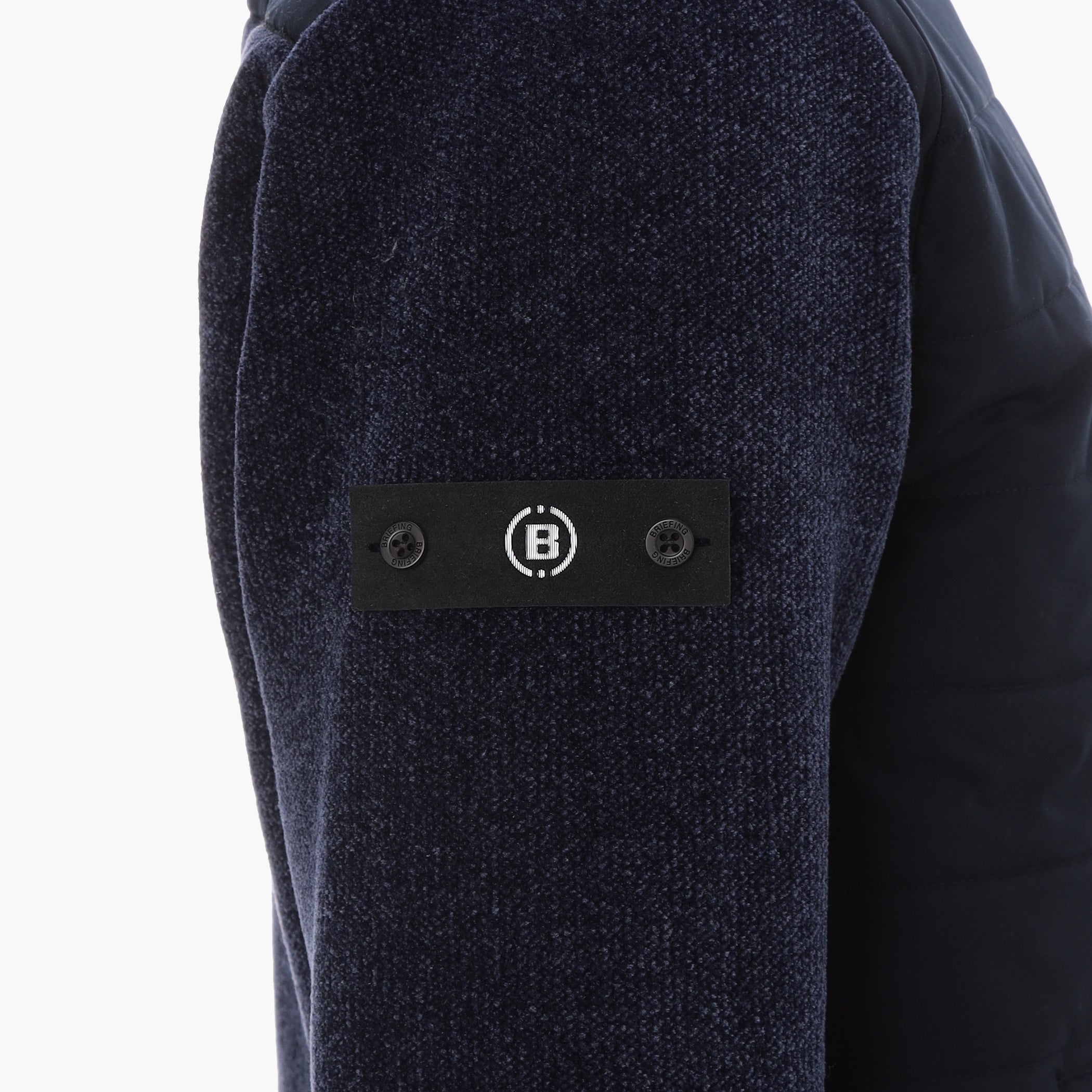 MEN'S WINDBLOCK MOLE YARN KNIT BLOUSON