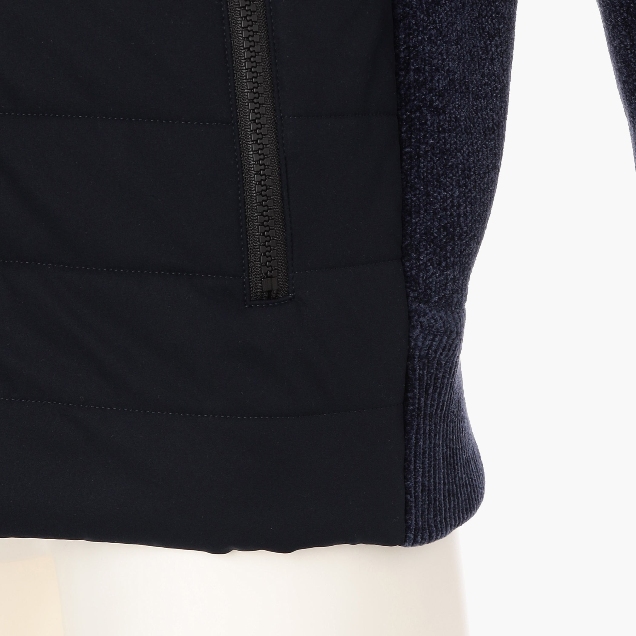 MEN'S WINDBLOCK MOLE YARN KNIT BLOUSON