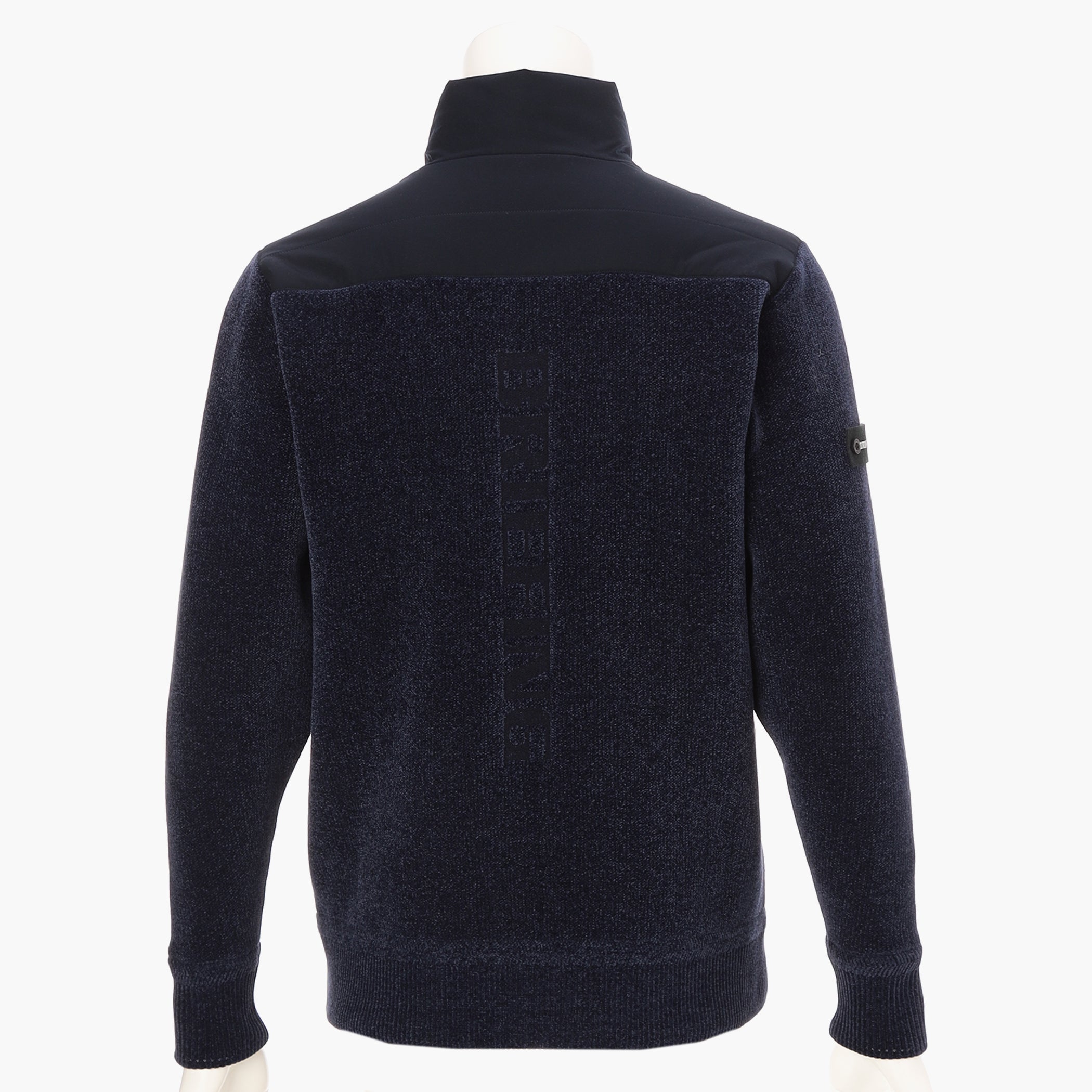 MEN'S WINDBLOCK MOLE YARN KNIT BLOUSON Wind Resistant Golf Jacket