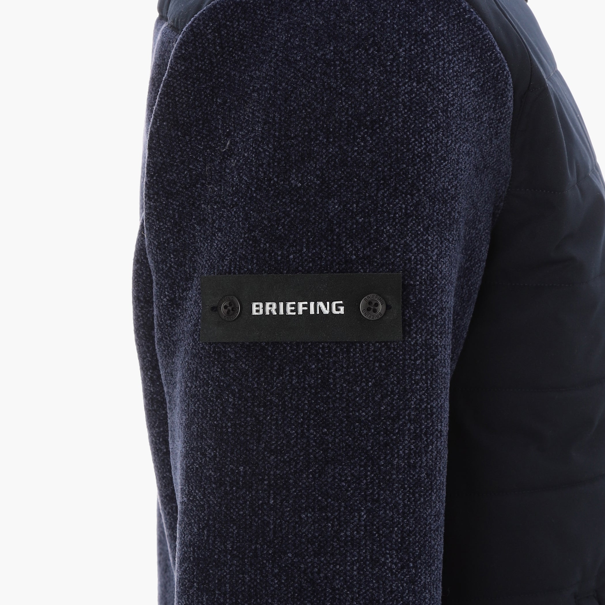 MEN'S WINDBLOCK MOLE YARN KNIT BLOUSON