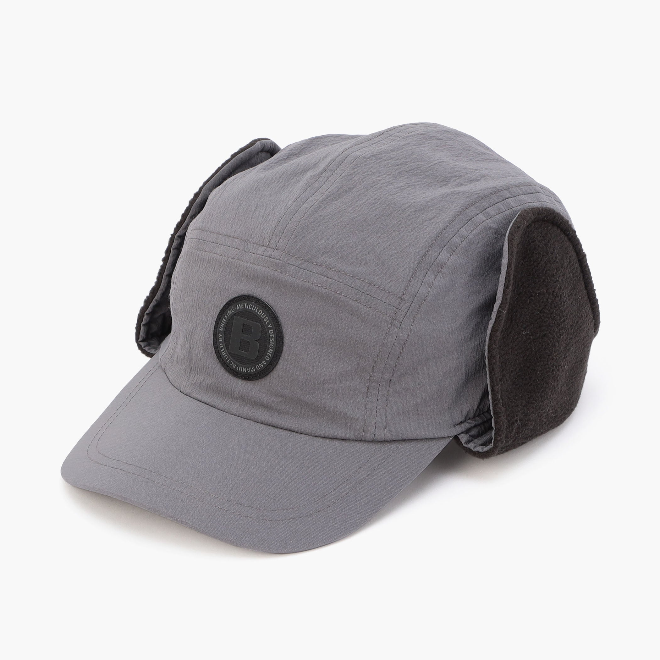 CE MS NYLON BACK FLEECE FLAP CAP