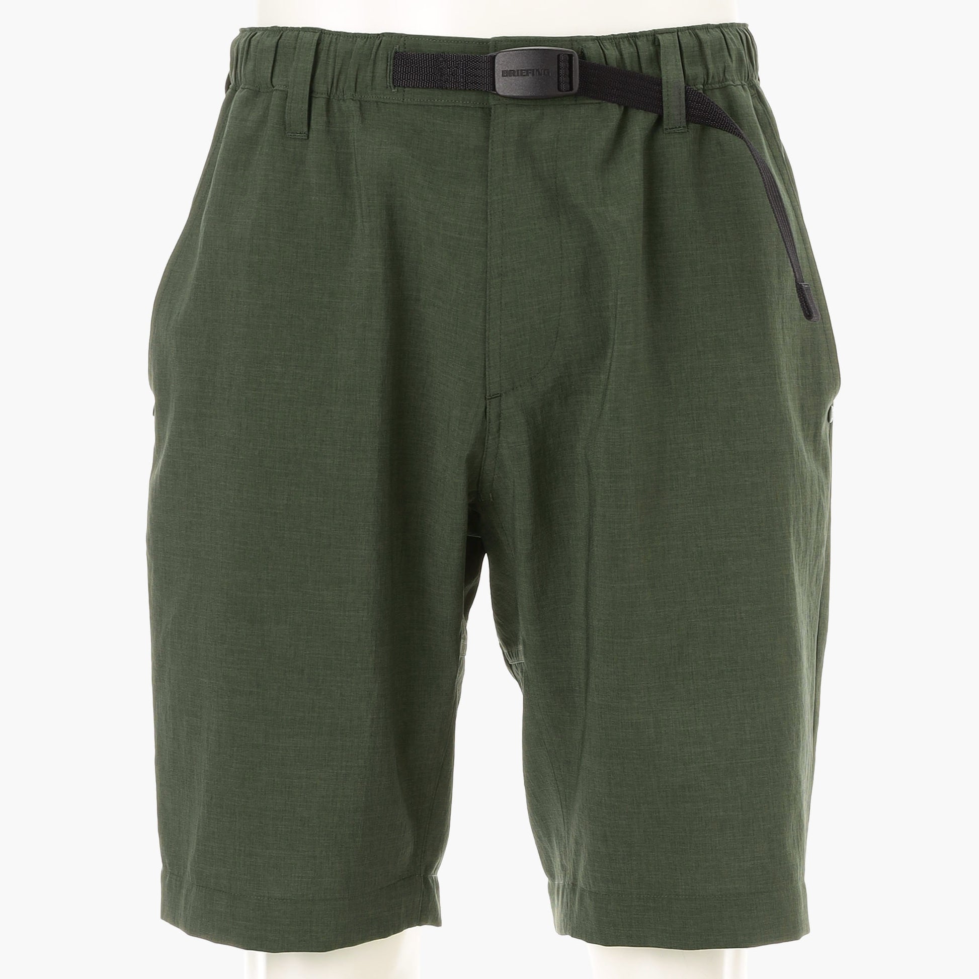 BRIEFING CCR MEN'S BELTED WIDE SHORT PANTS, Apparels, Golf