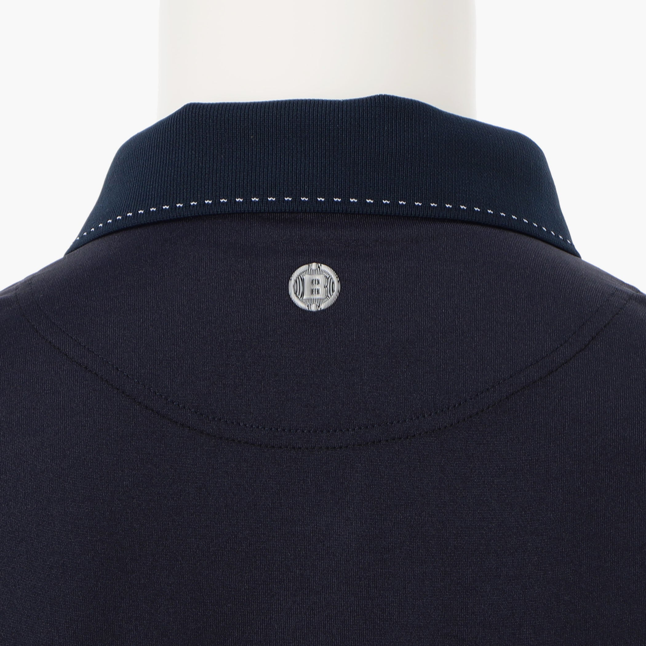 Men's Shadow Stripe Polo Refined Quick-Dry Golf - BRIEFING