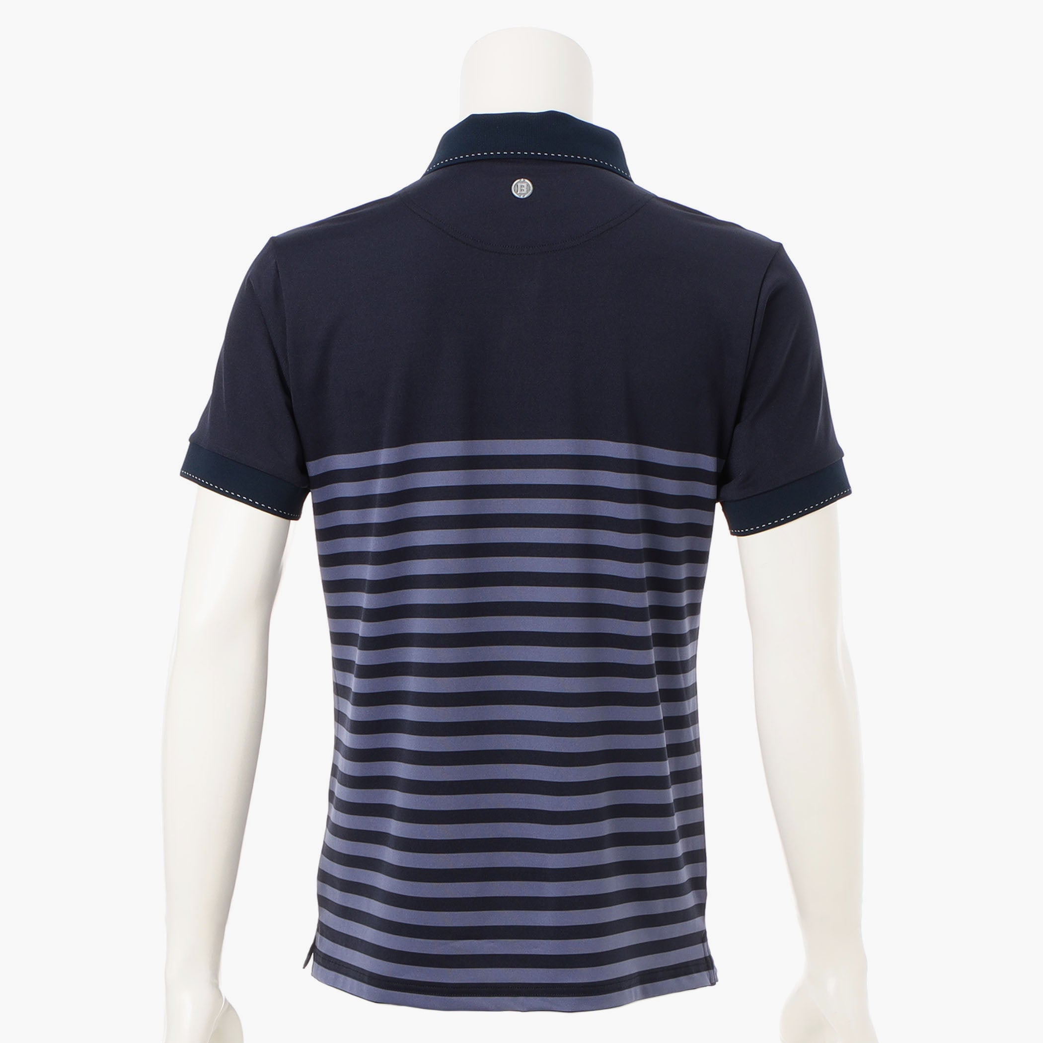 Men's Shadow Stripe Polo Refined Quick-Dry Golf - BRIEFING