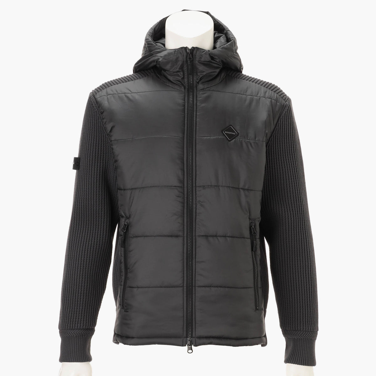 BRIEFING MEN'S WINDBLOCK RIB KNIT PARKA, Apparels, Golf