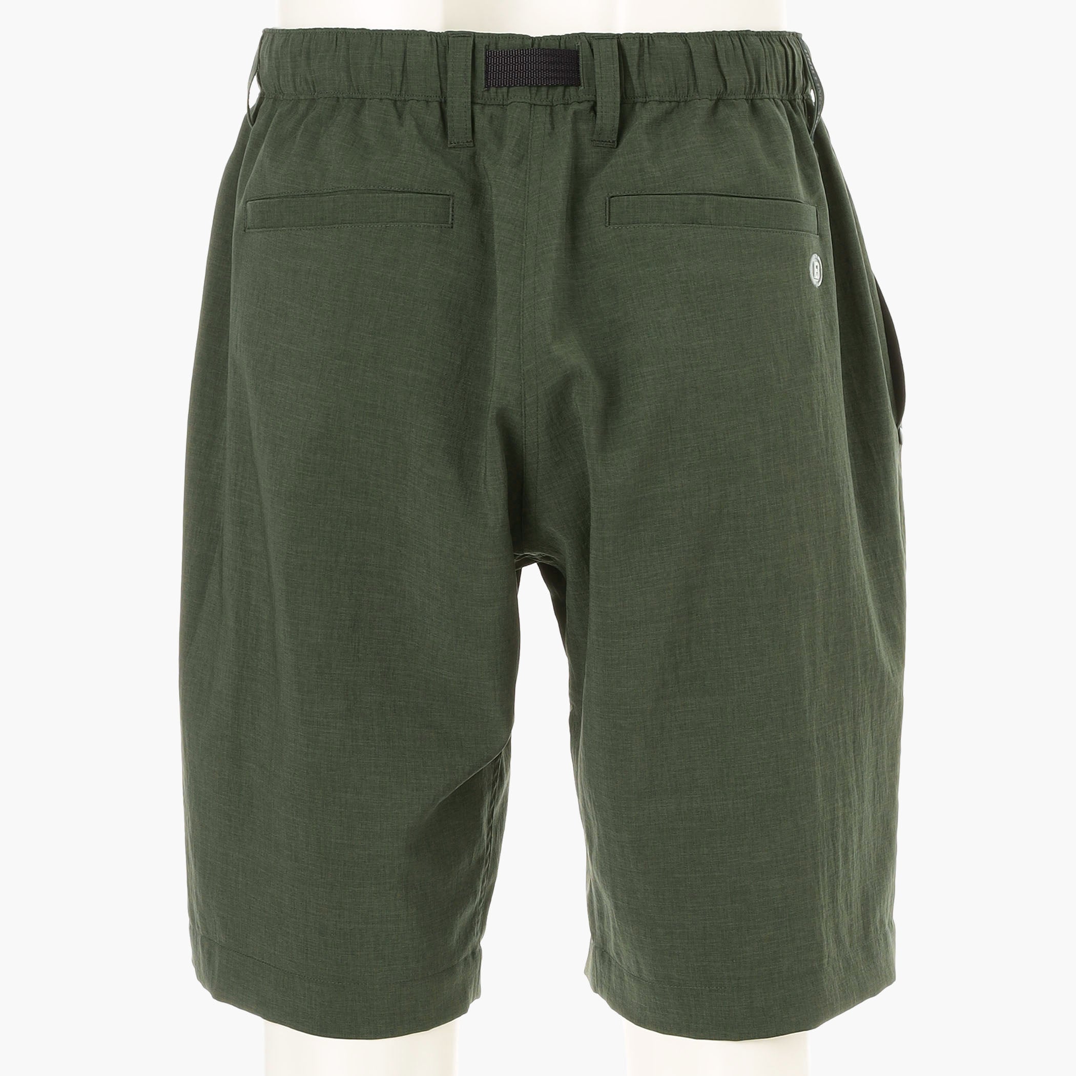 CCR MEN'S BELTED WIDE SHORT PANTS