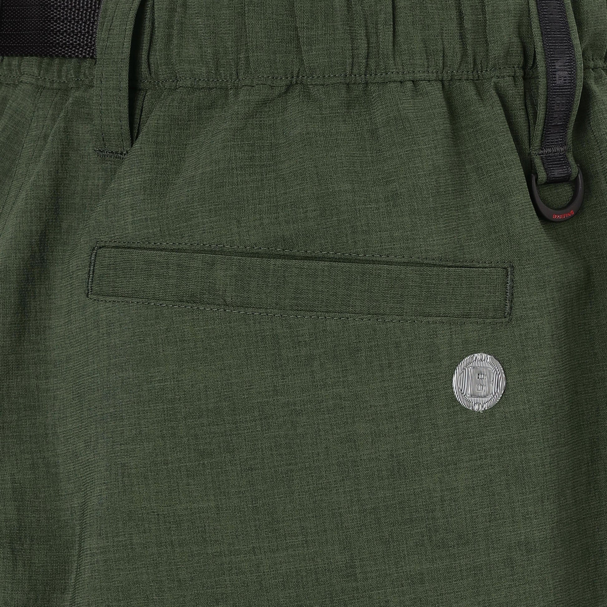 BRIEFING CCR MEN'S BELTED WIDE SHORT PANTS, Apparels, Golf