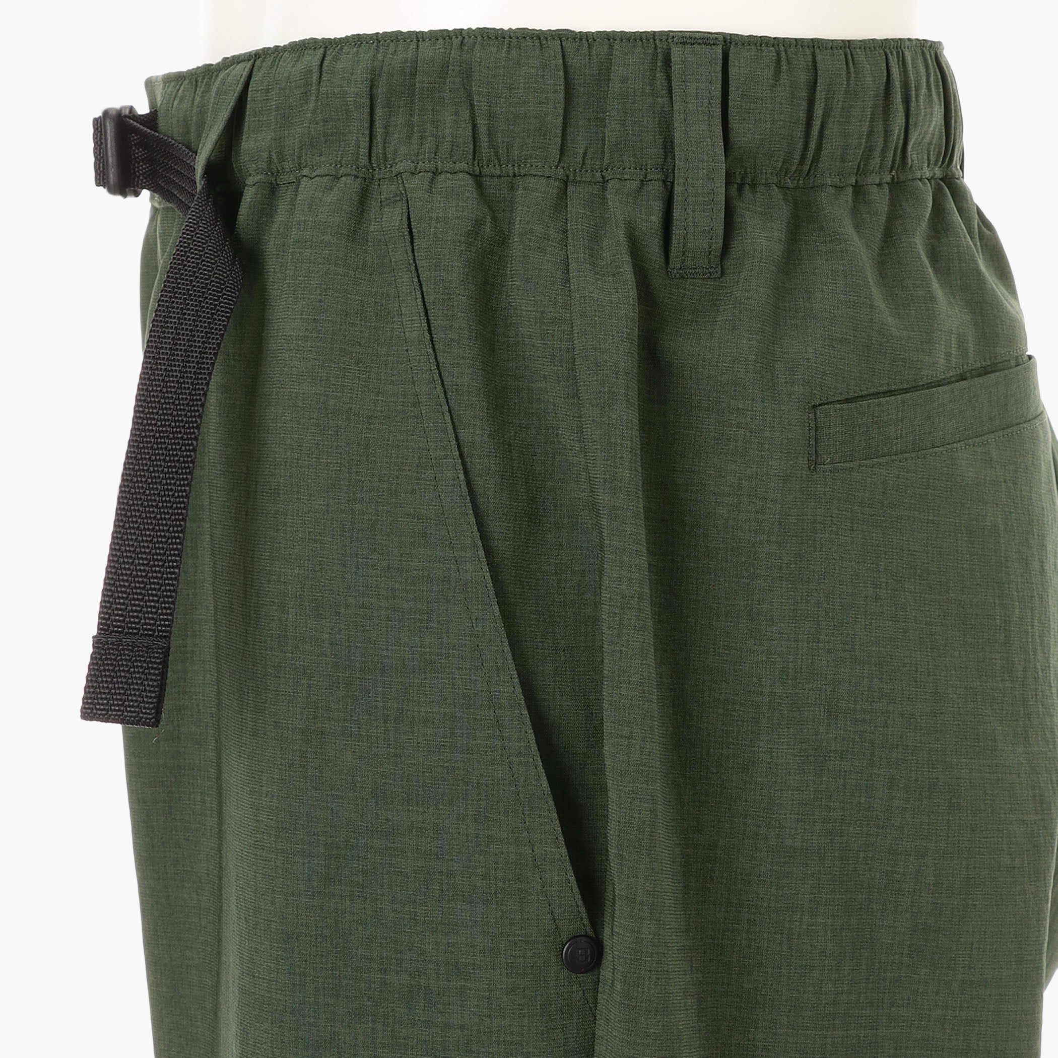 CCR MEN'S BELTED WIDE SHORT PANTS