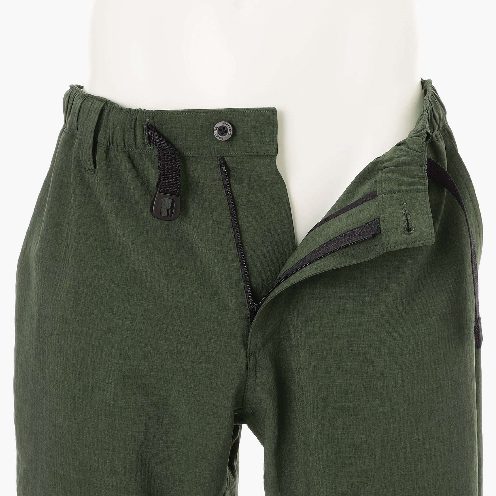 CCR MEN'S BELTED WIDE SHORT PANTS