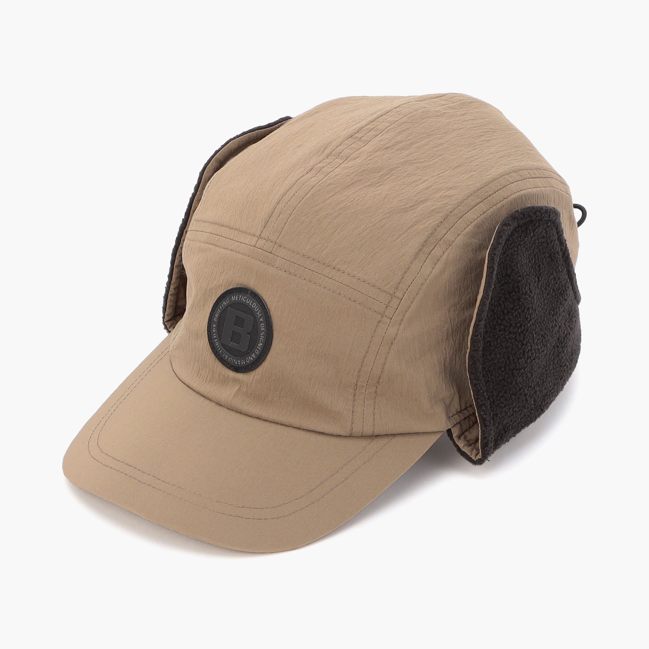CE MS NYLON BACK FLEECE FLAP CAP