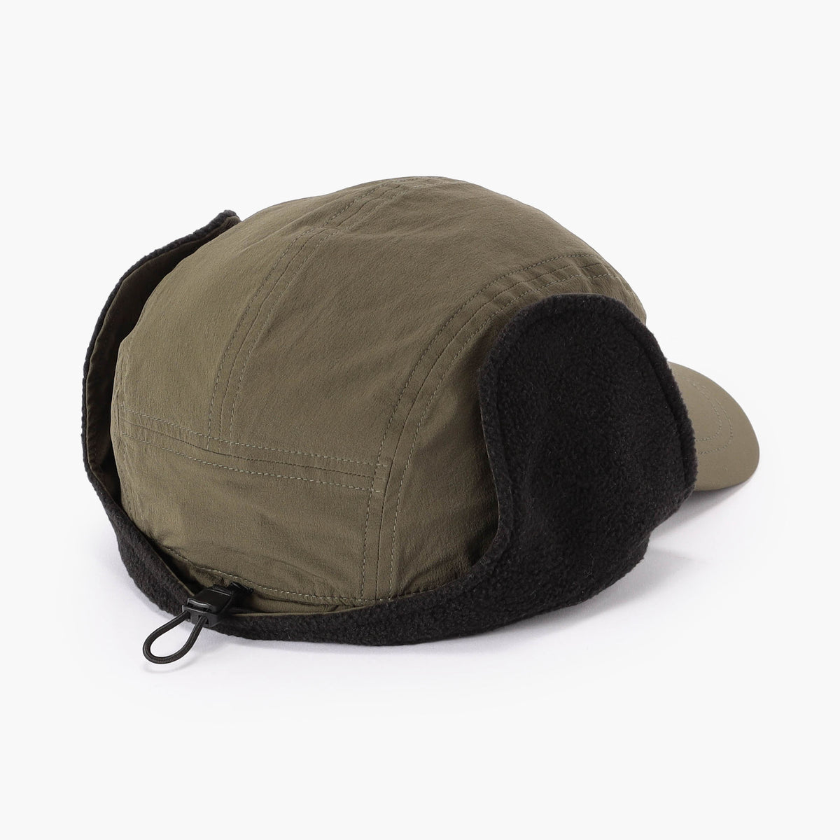 MEN’S NYLON BACK FLEECE FLAP CAP