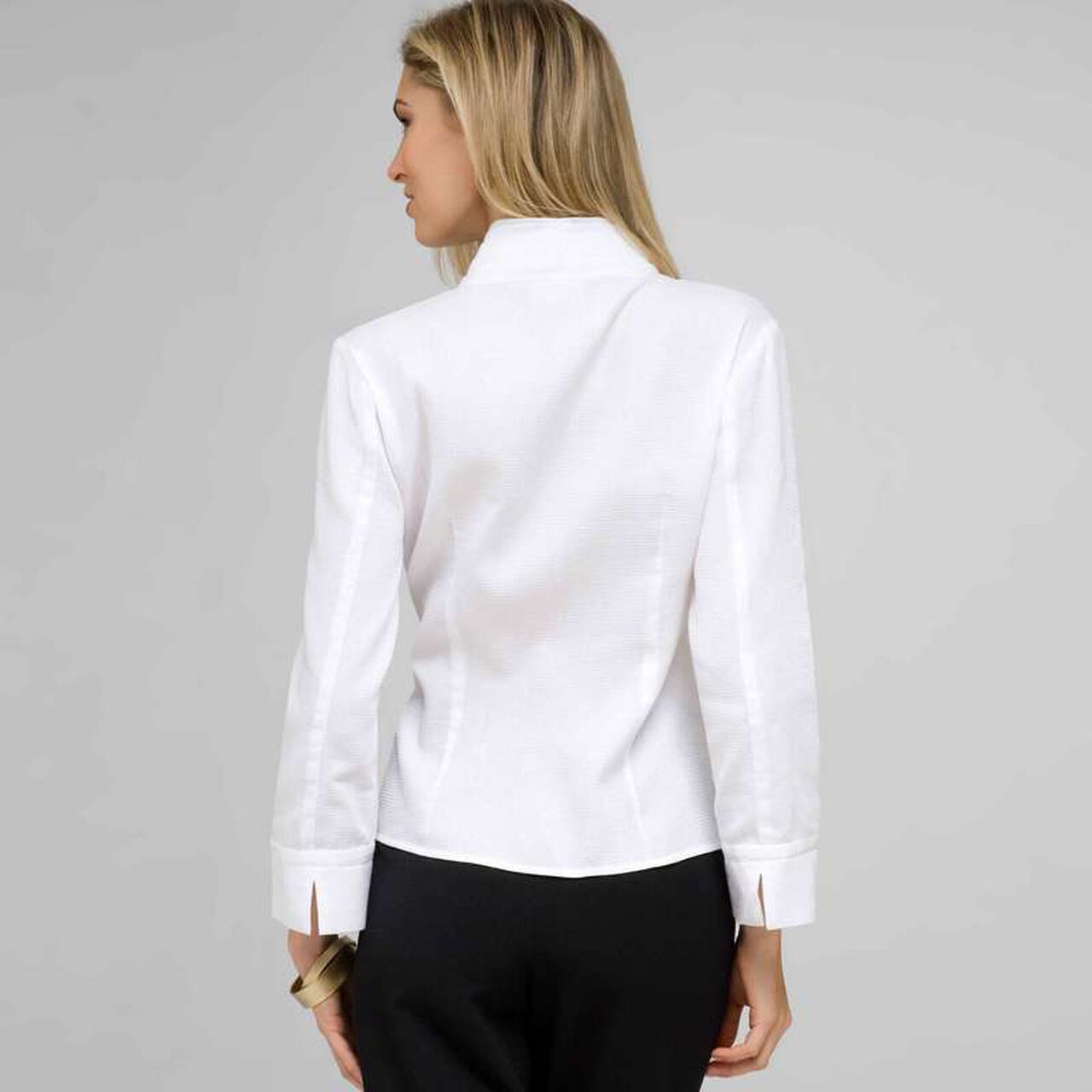 Drape Neck Blouse, , large image number 1
