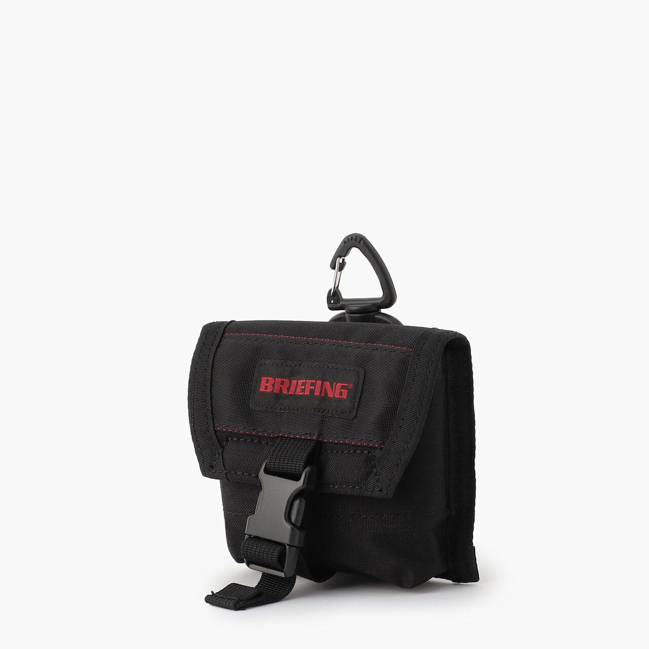2P AT FLAP POUCH,Black, large image number 1
