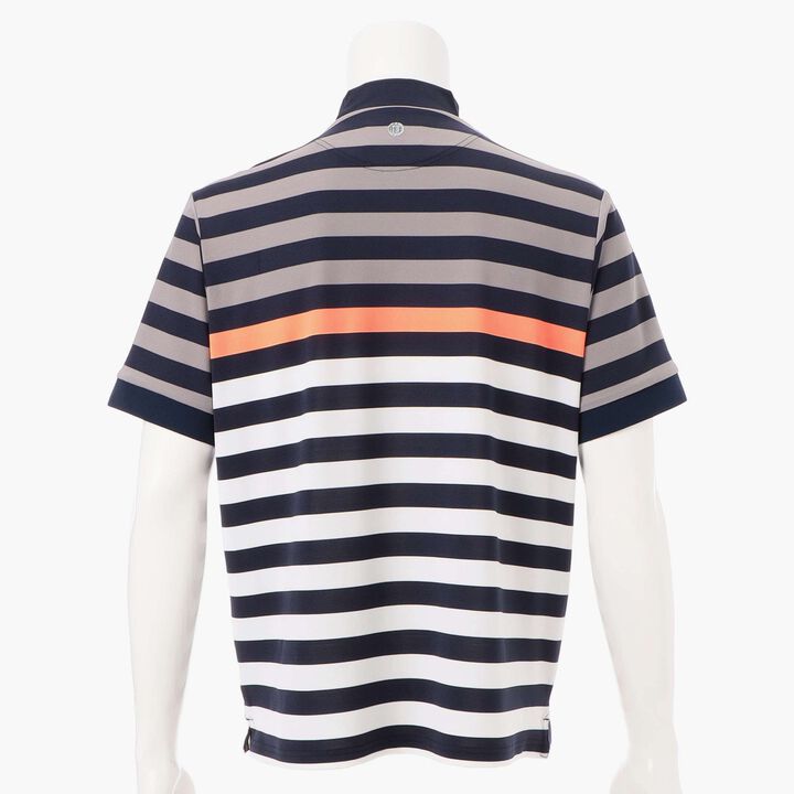 MS MARINE STRIPE HIGHNECK RF,, medium