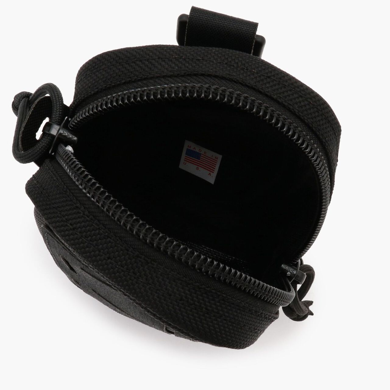 PG AT POUCH TALL,Black, large image number 6