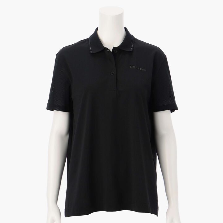 WS BACK PLEATED POLO RF,, medium