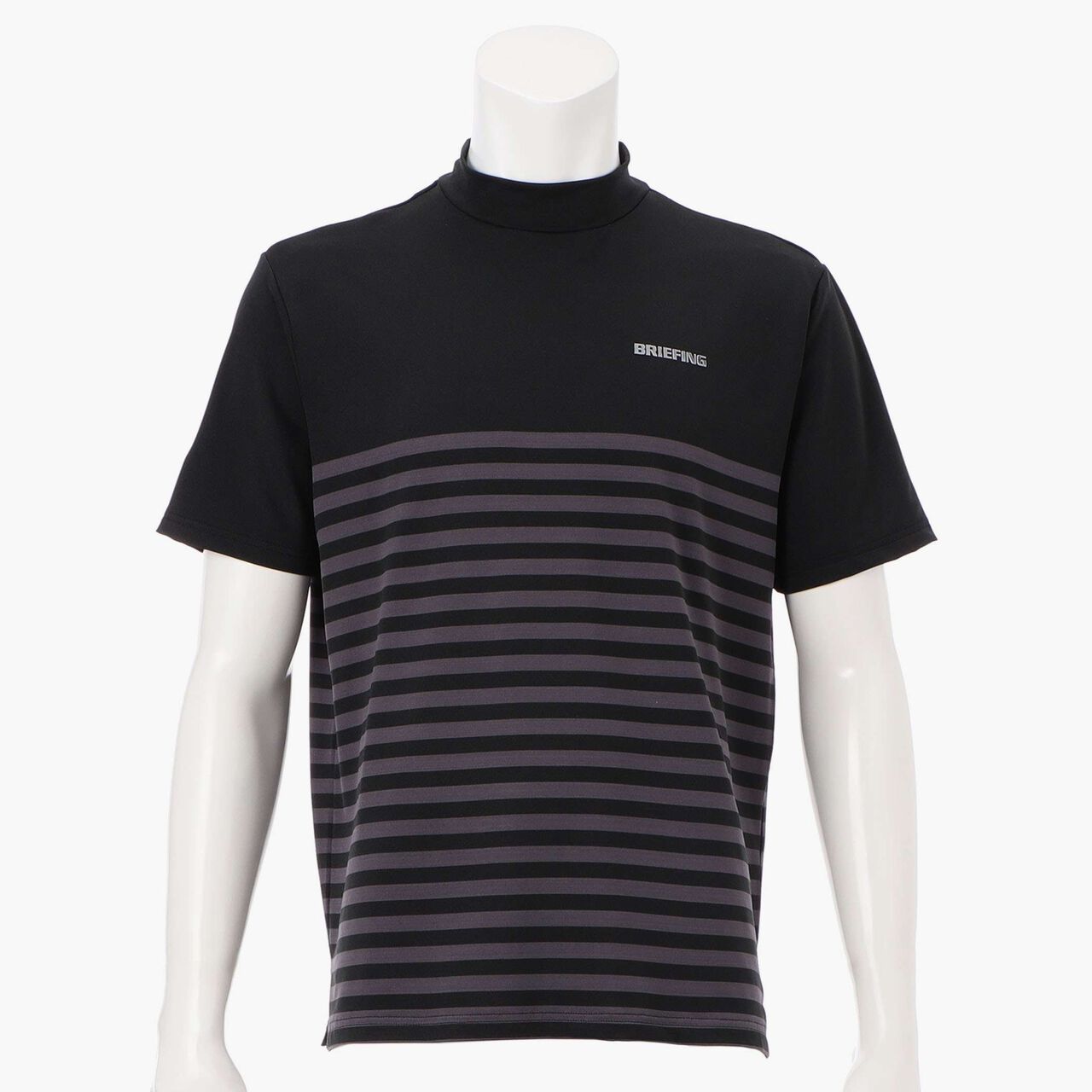 MS SHADOW STRIPE HIGHNECK RF,, large image number 0