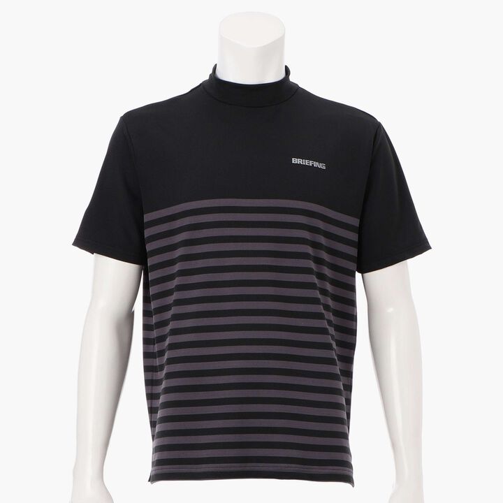 MS SHADOW STRIPE HIGHNECK RF,, medium