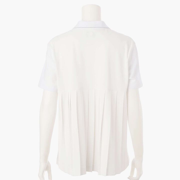 WS BACK PLEATED POLO RF,, medium