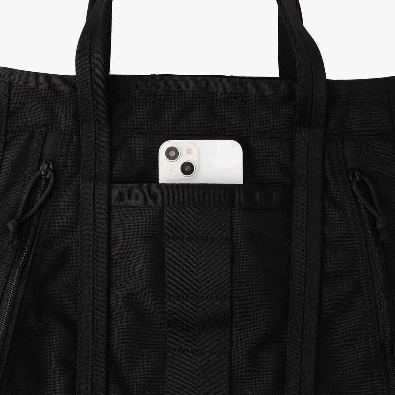 DELTA MASTER TOTE TALL SQD,黑色, large image number 4