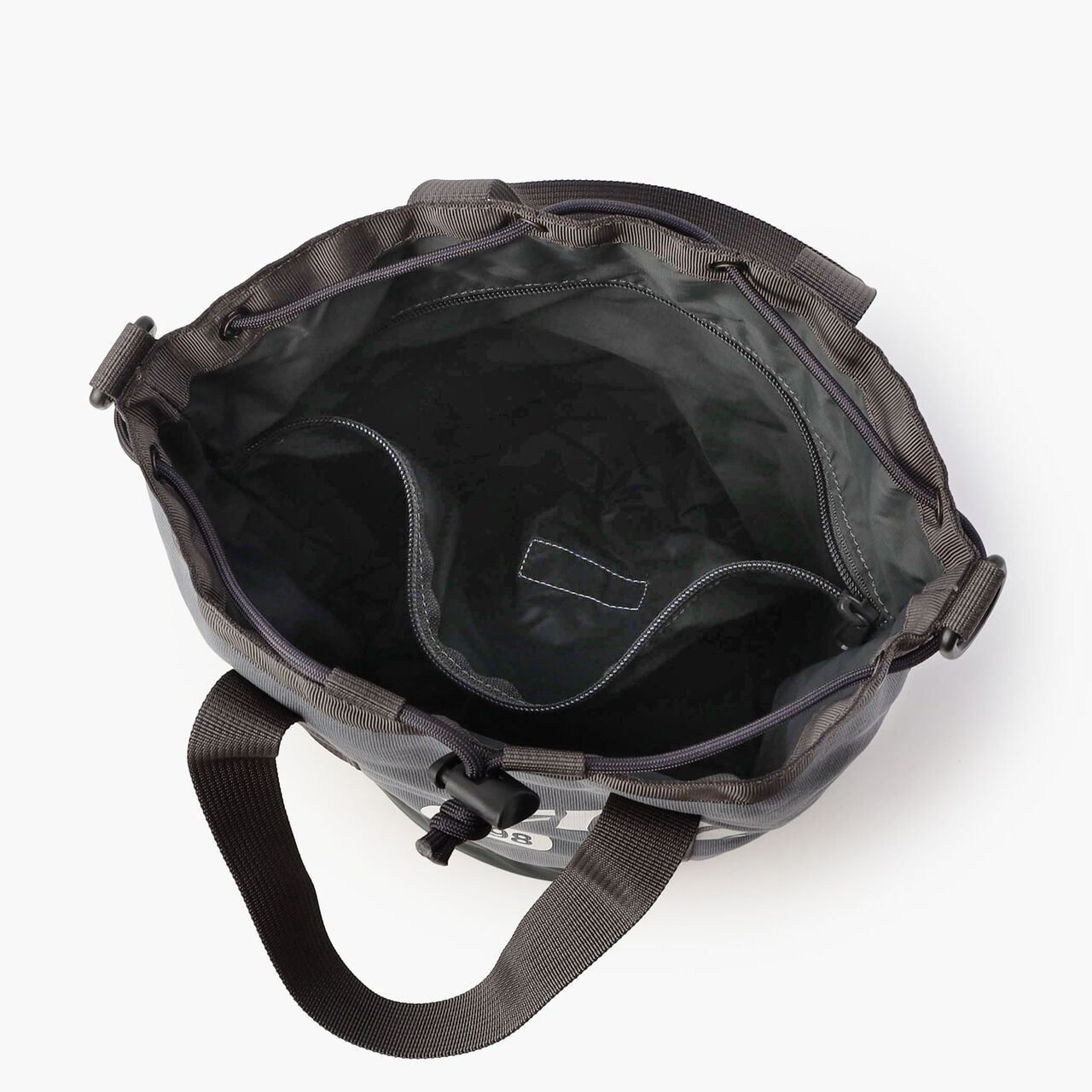 COLLEGE DRAWSTRING POUCH,Black, large image number 8