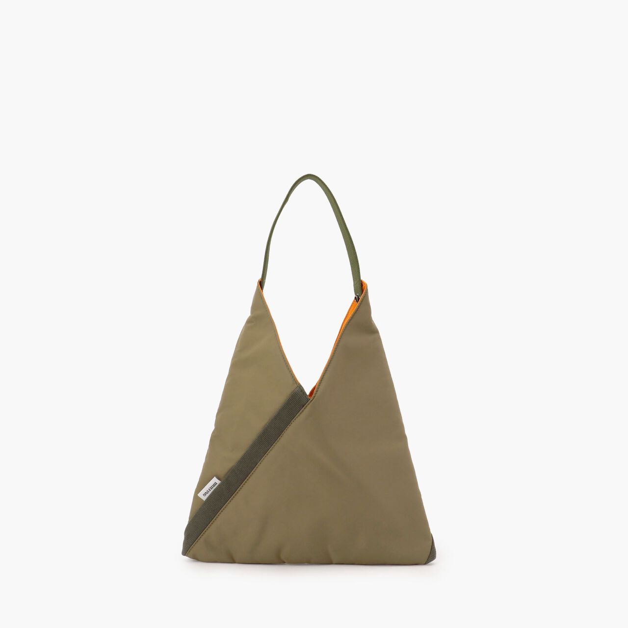 TILT TRIANGLE TOTE S,Beige, large image number 3