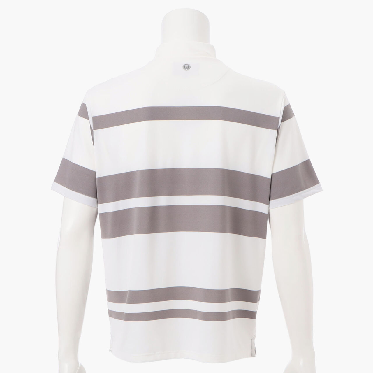 MS PANEL STRIPE HIGHNECK RF,Orange, large image number 1