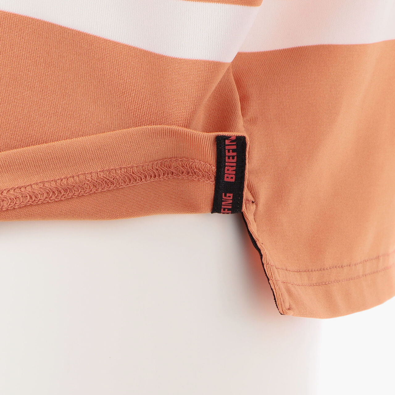MS PANEL STRIPE HIGHNECK RF,Orange, large image number 15