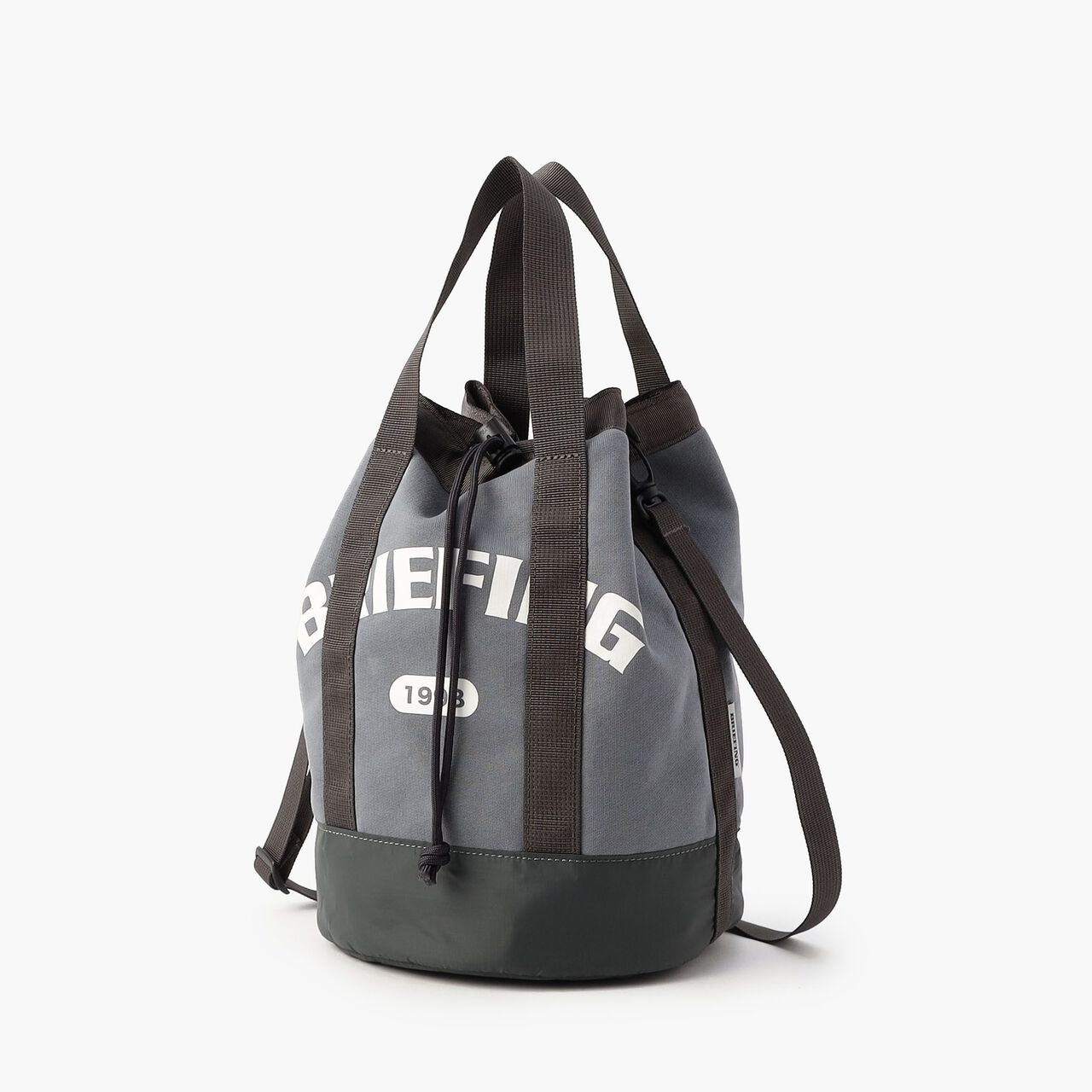 COLLEGE DRAWSTRING POUCH,Black, large image number 1