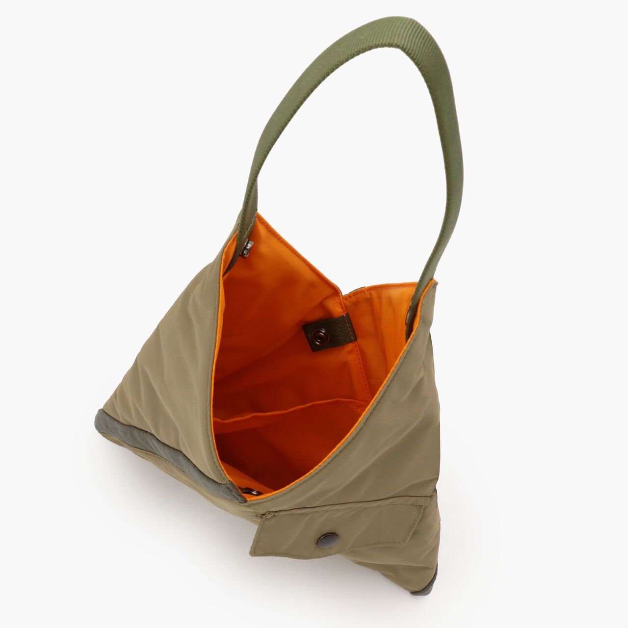 TILT TRIANGLE TOTE S,Beige, large image number 8