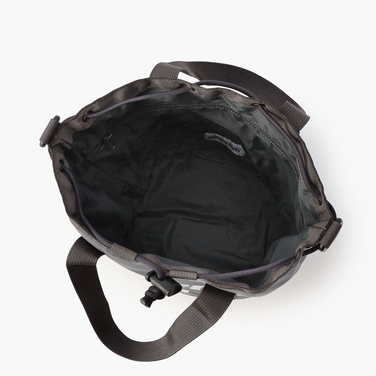 COLLEGE DRAWSTRING POUCH,Black, large image number 7