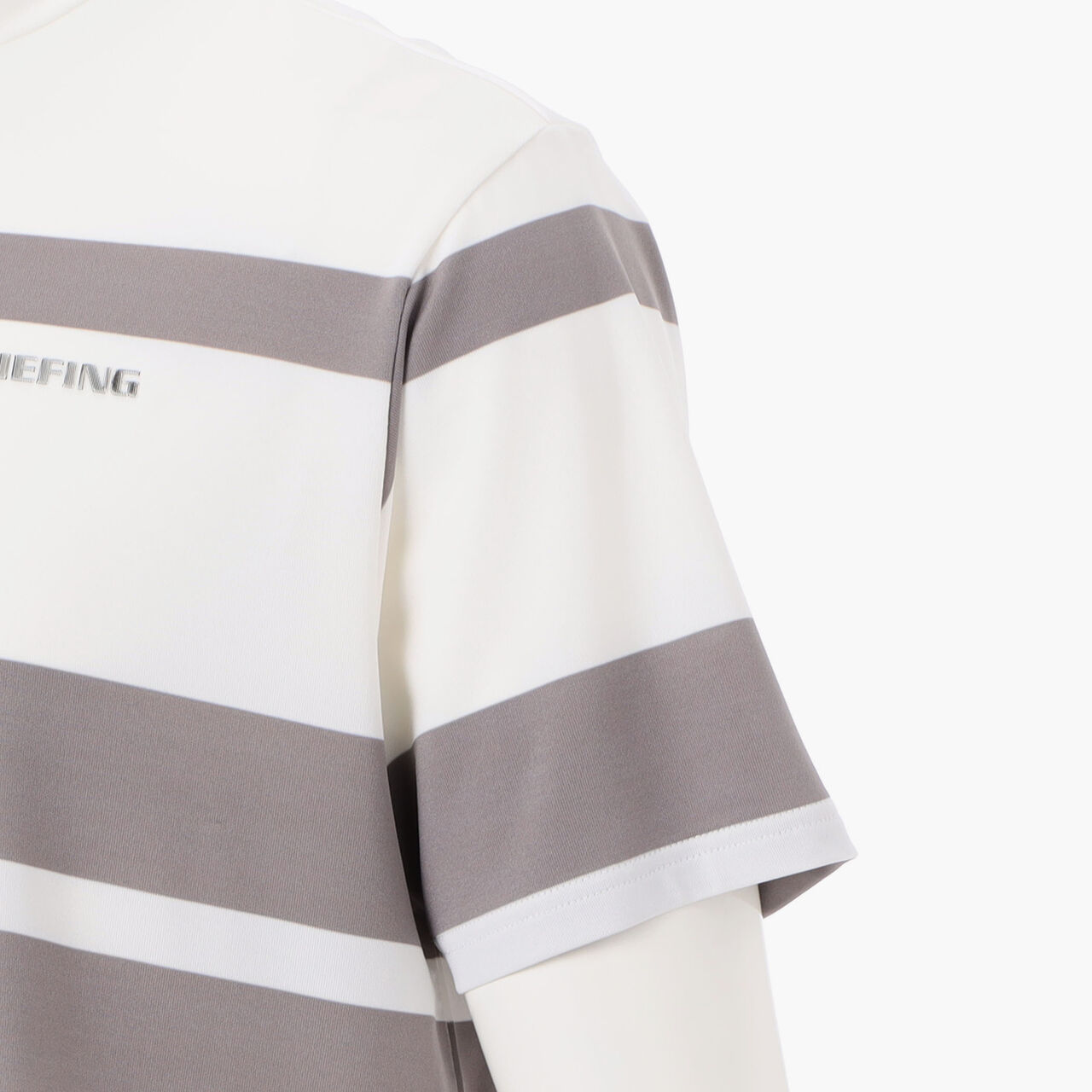 MS PANEL STRIPE HIGHNECK RF,Orange, large image number 5