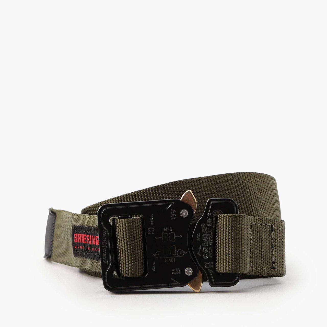 COBRA BUCKLE BELT RE,Ranger Green, large image number 0