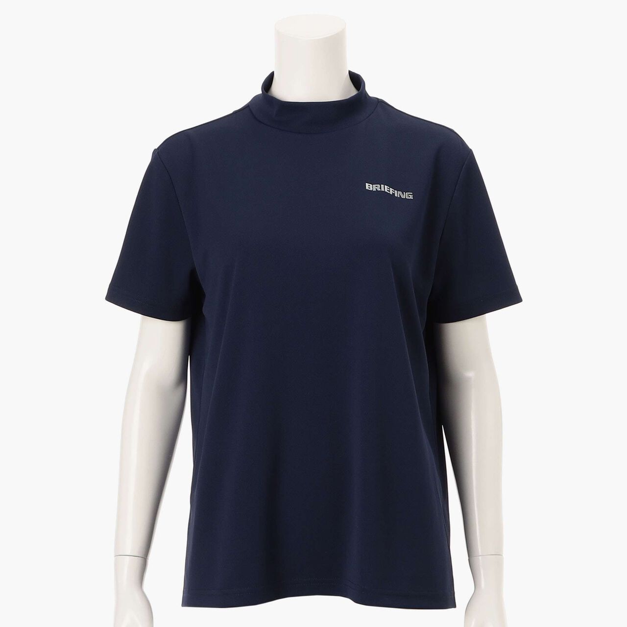 WS BACK FLARE HIGHNECK,Navy, large image number 0
